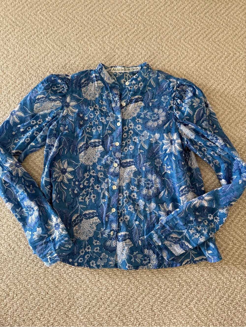 Alix Of Bohemia Annabel Lupine Blouse